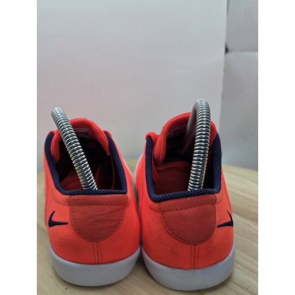 Nike Mini Sneaker Lace Casual Sneakers, #724747-641, Solar/Navy, Womens Size 7.5 - Picture 5 of 9